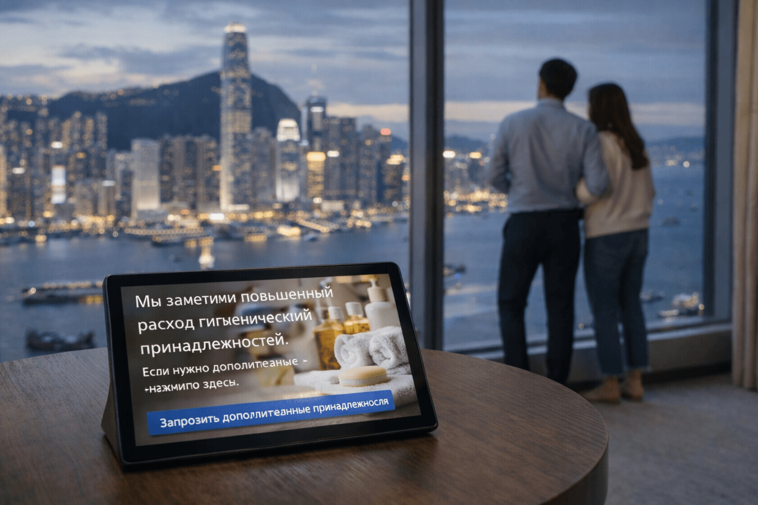 Screon In-Room Screen in a room