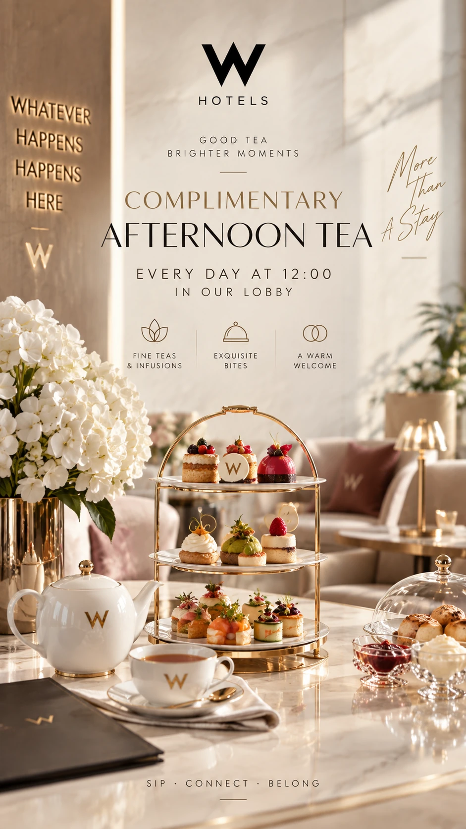 Afternoon tea invitation